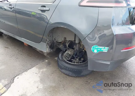 2012 Chevrolet Volt из США, поврежденный, VIN 1G1RH6E44CU122025